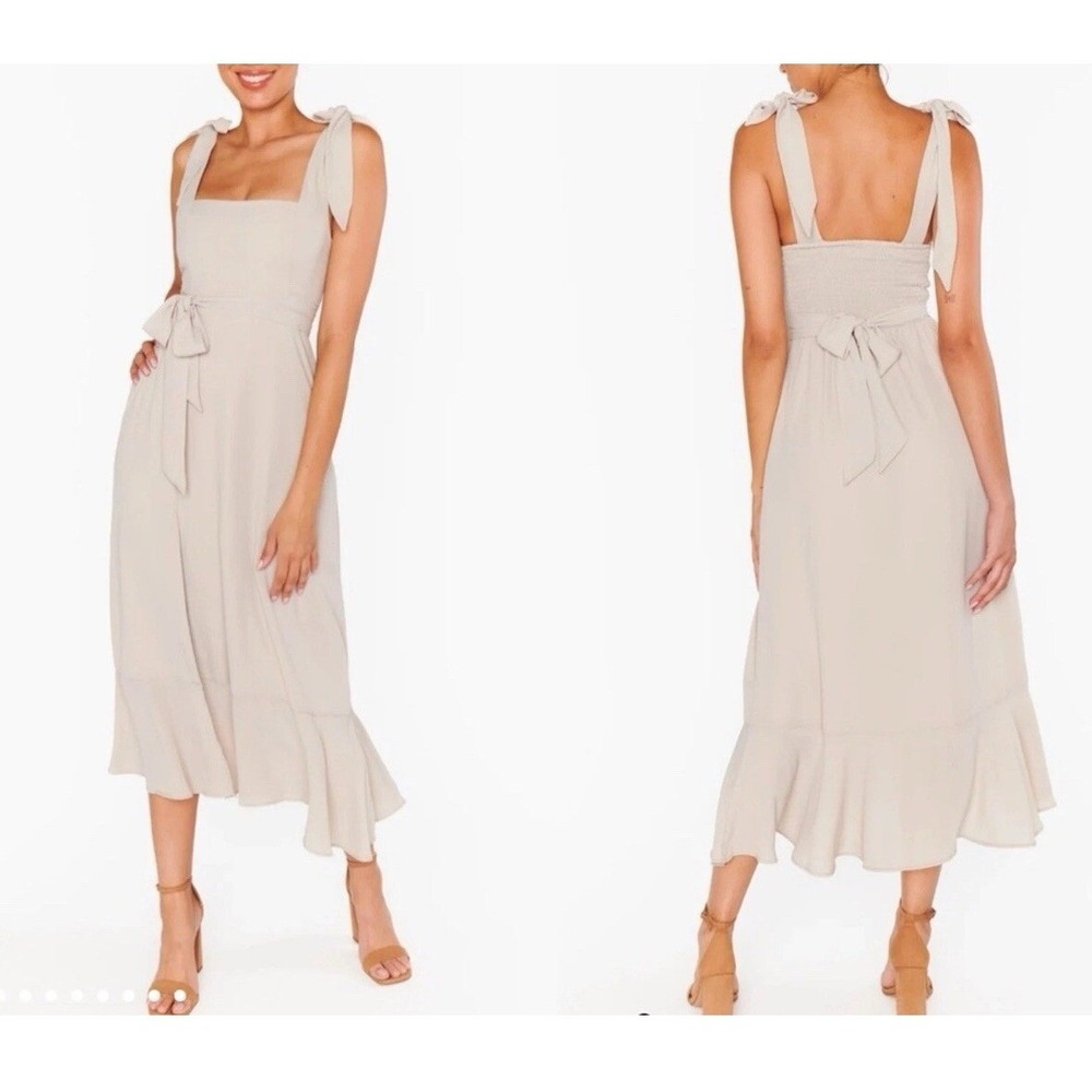 Show Me Your Mumu Dress Women's XXL Midi Show Me The Ring Crisp Wedding‎ Prom